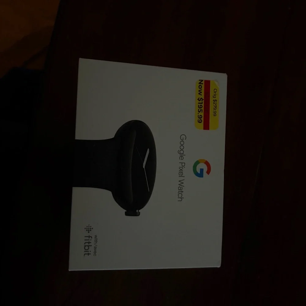 Google Pixel Watch with Dark Band